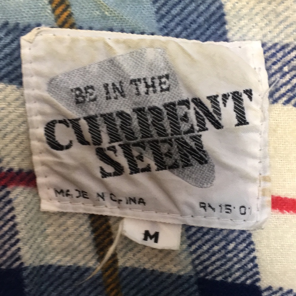 ✅Men Vintage CURRENT SEEN Jean Jacket Size M - Picture 10 of 10